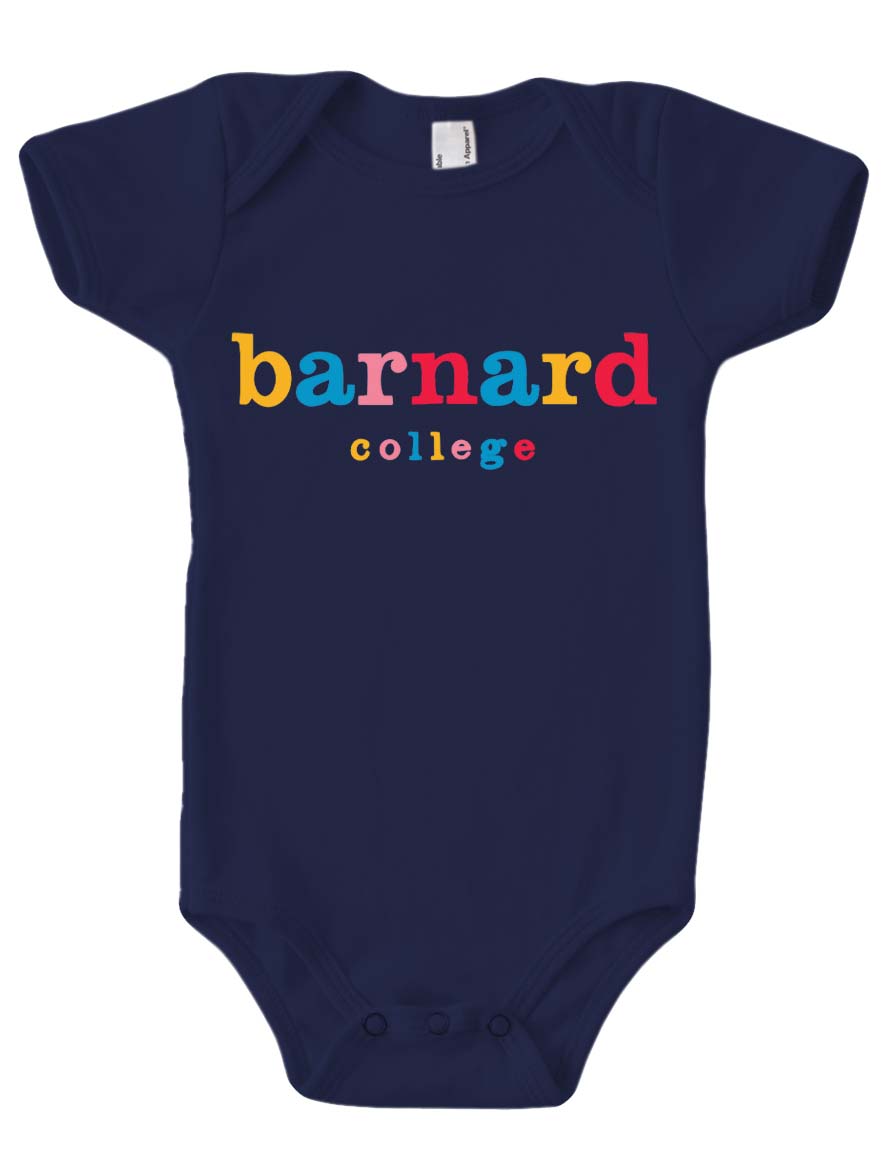 Color Block Barnard Baby Onesie