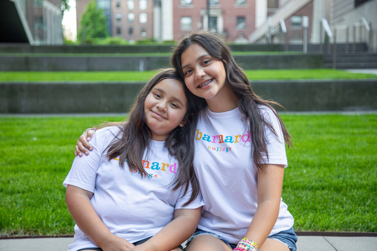 Color Block Barnard Youth Tee
