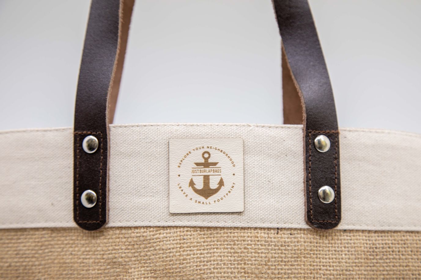 Mini Barnard New York Burlap Bag