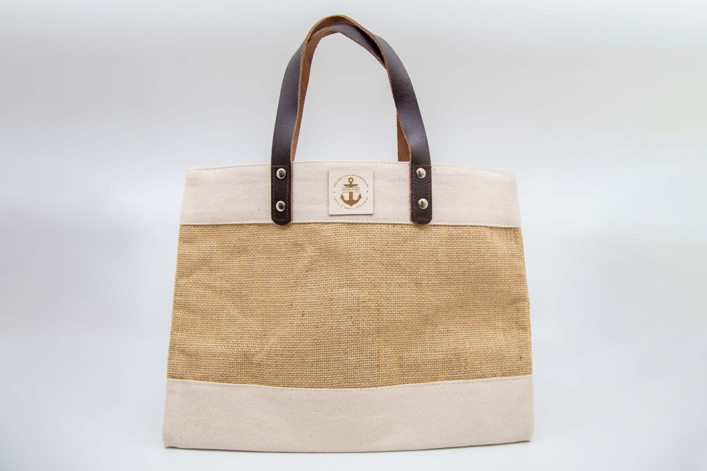 Mini Barnard New York Burlap Bag