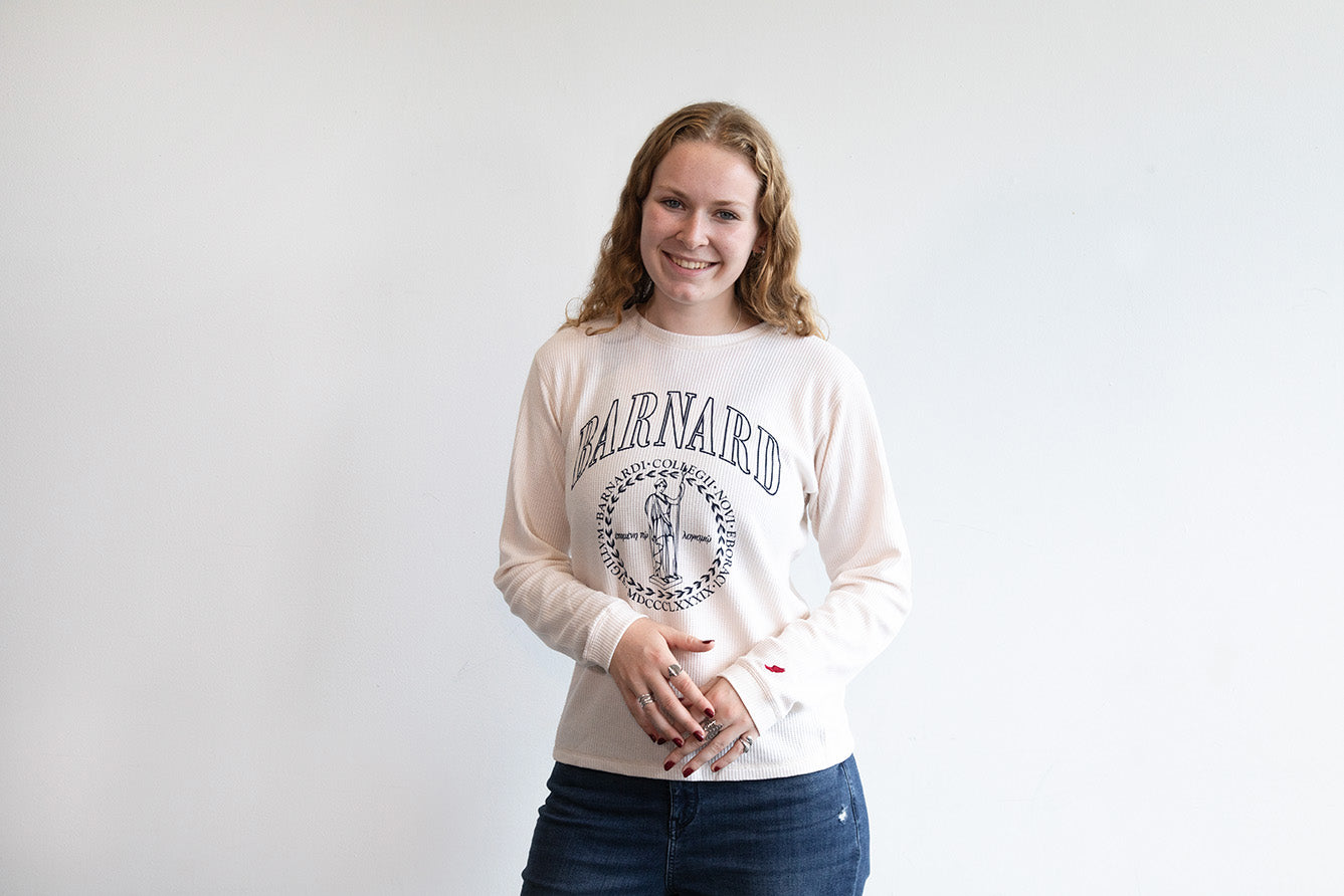 Athena Long Sleeve Waffle Tee