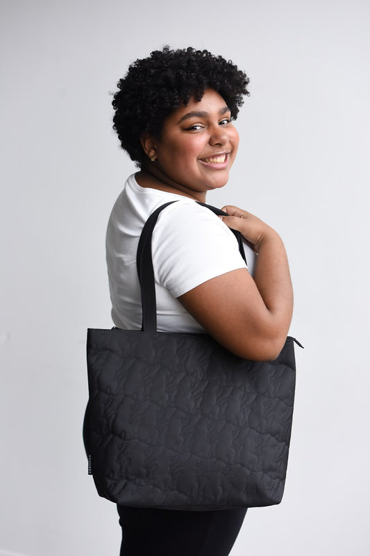 Embroidered Millie Bear Tote Bag