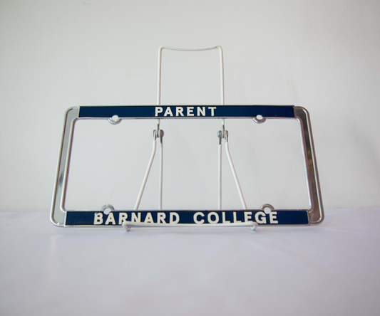 Barnard College Parent License Plate Frame