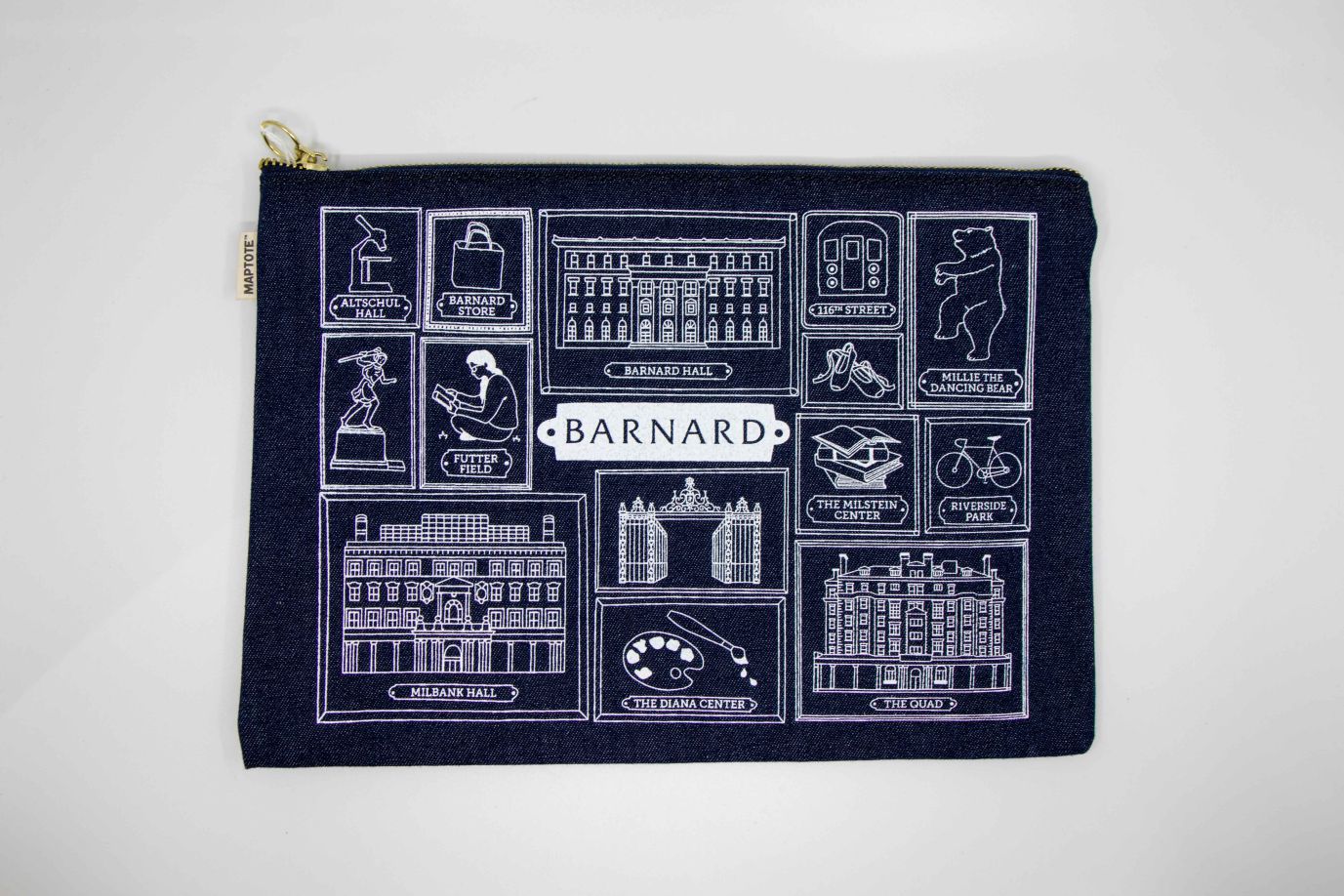 Maptote Flat Pouch