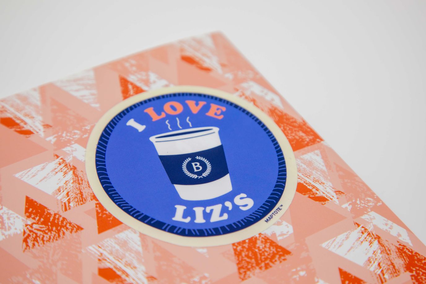 Maptote Sticker - Liz's Cafe