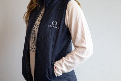 Barnard College Quilted Vest