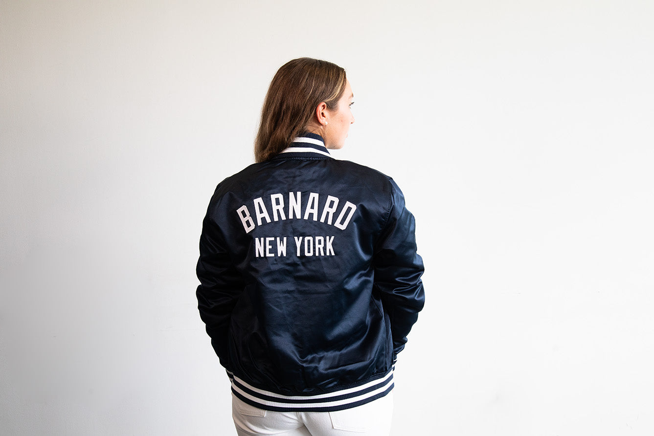 Satin Varsity Jacket