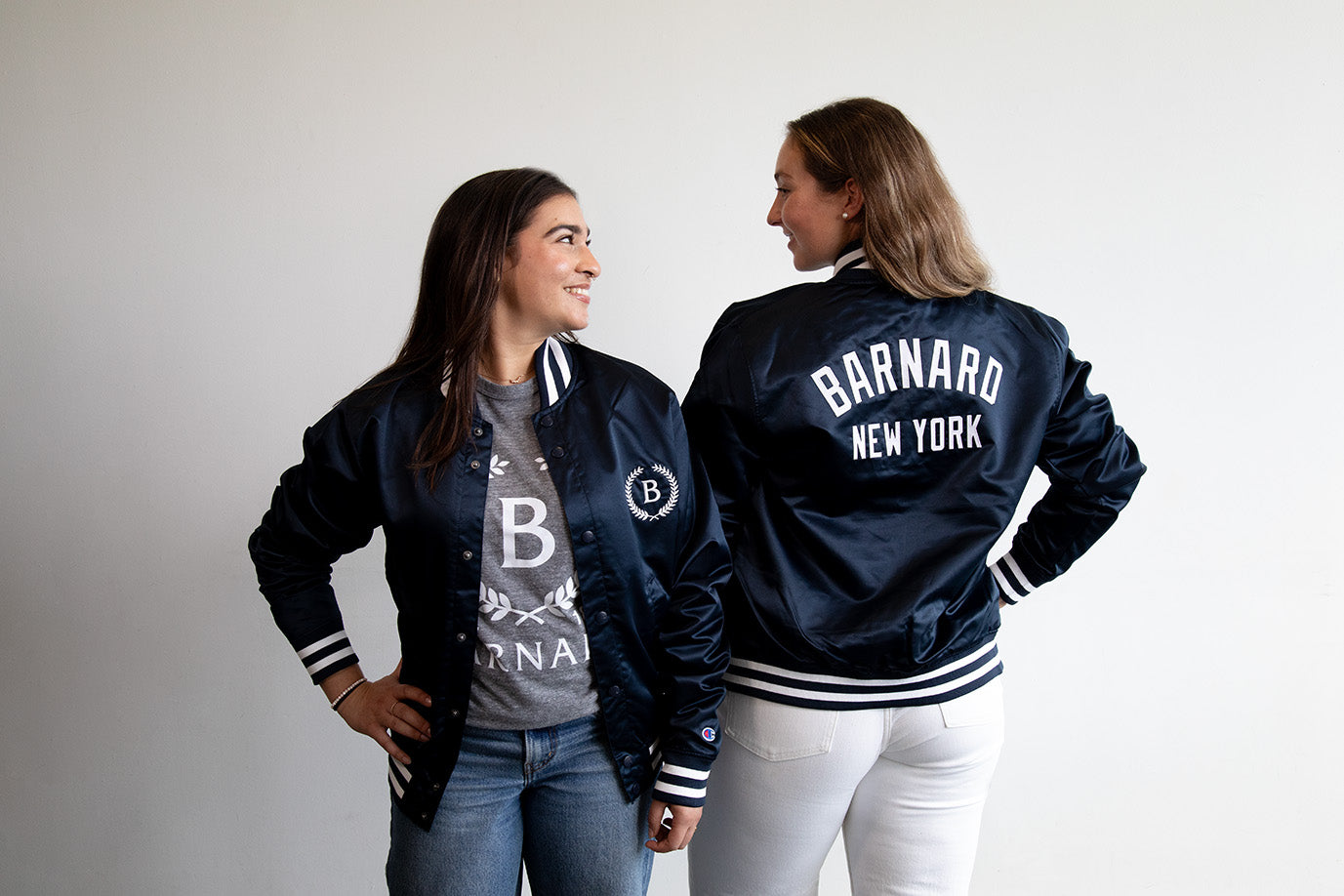 Satin Varsity Jacket