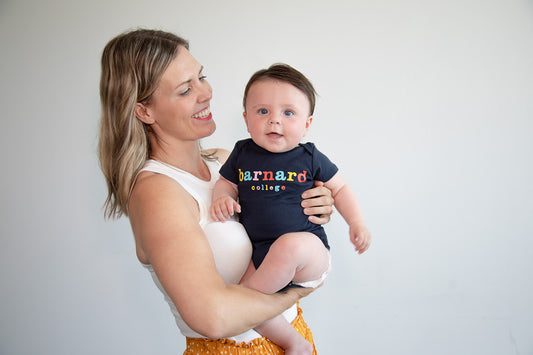 Color Block Barnard Baby Onesie