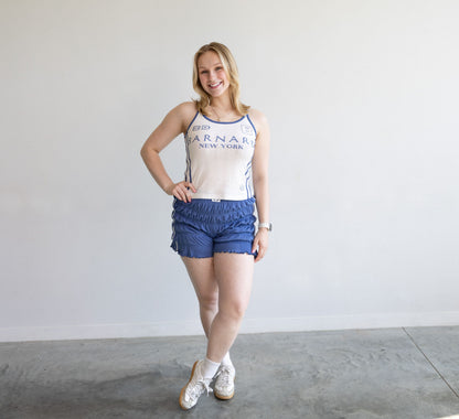 Barnard x T.W.I.N Pointelle Racing Tank