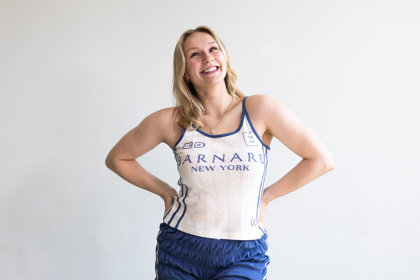 Barnard x T.W.I.N Pointelle Racing Tank