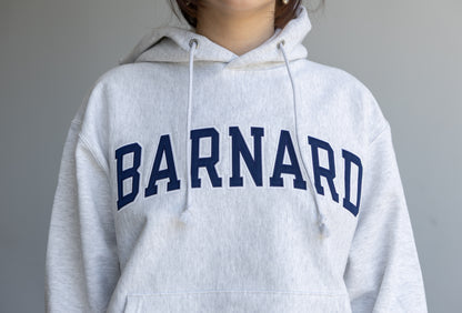 Reverse Weave Letter Hoodie