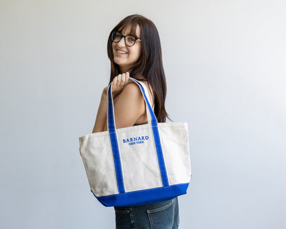 Barnard New York Canvas Zip Tote