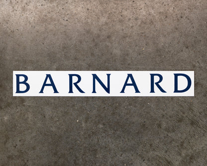 Barnard Logo Sticker