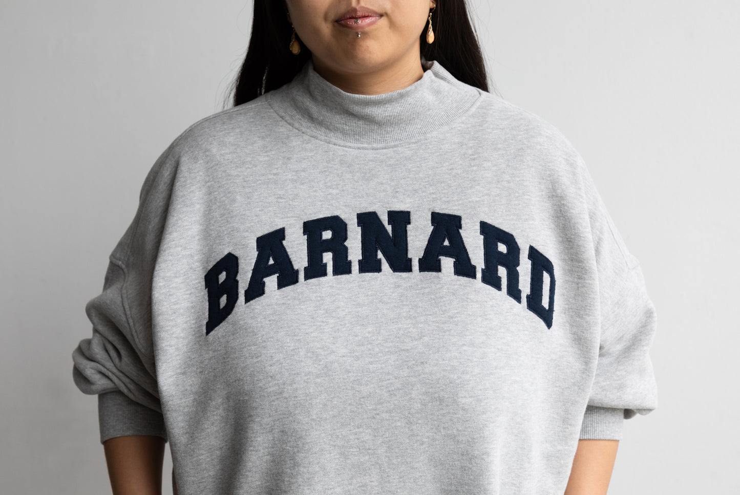 Diana Mock Neck Sweatshirt