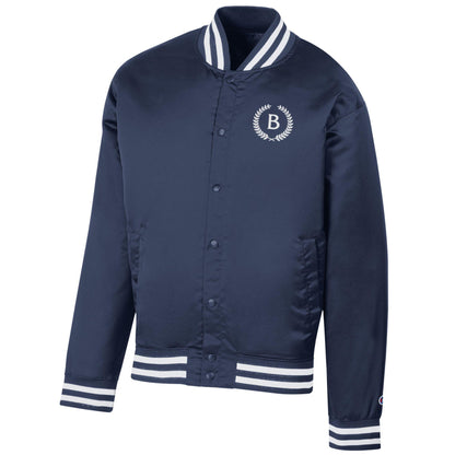 Satin Varsity Jacket