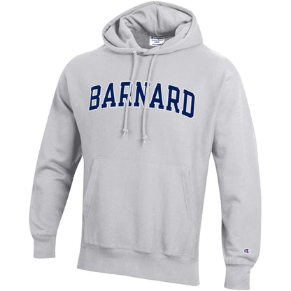 Reverse Weave Letter Hoodie